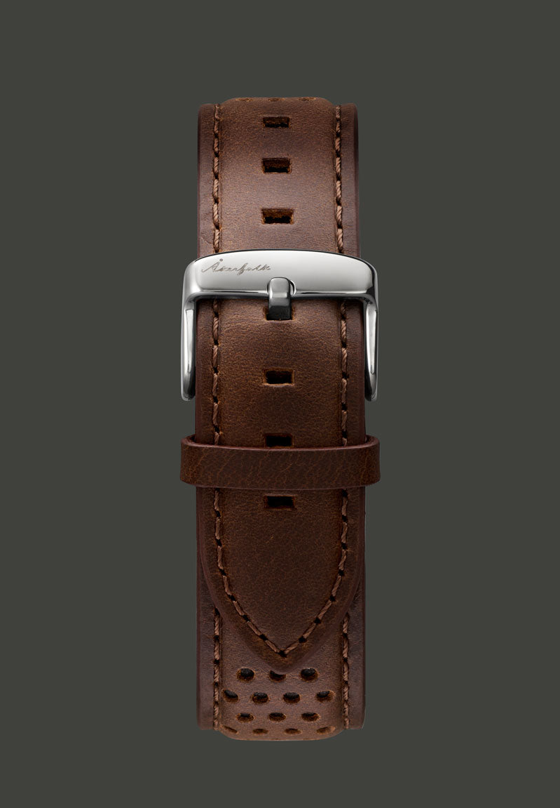 Brown Race strap 20 mm