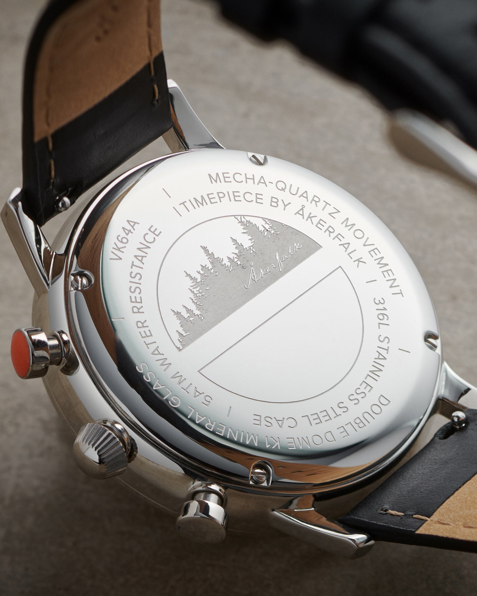 Akerfalk chronograph watch sweden