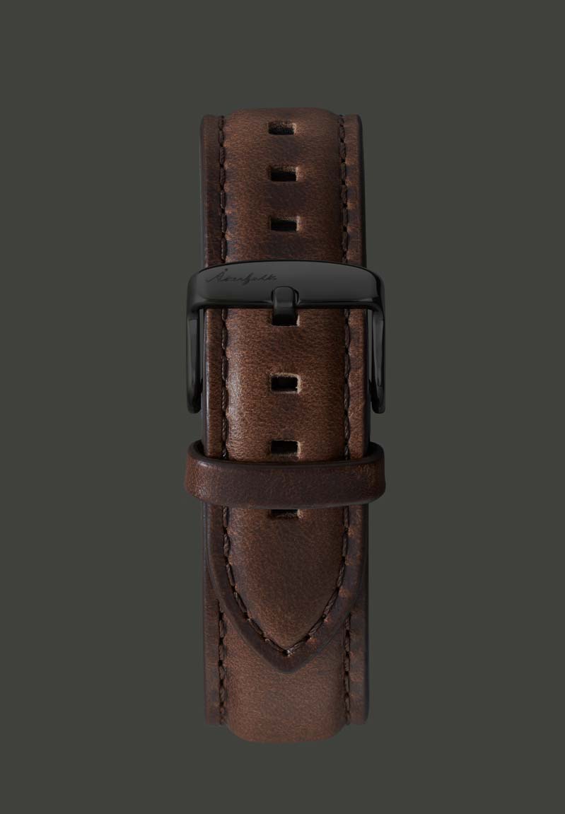 Brown Leather Strap 18mm