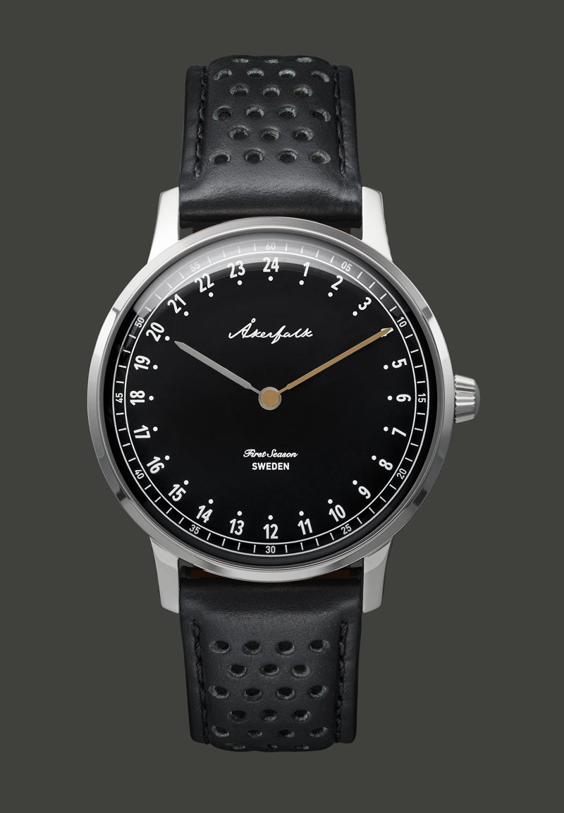 First Season Silver White with Black Mocha